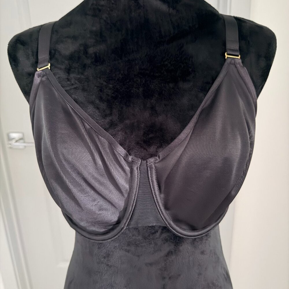 Soma Unbelievable Minimizer 36DD Black Unpadded Underwire Bra Intimates Lingerie